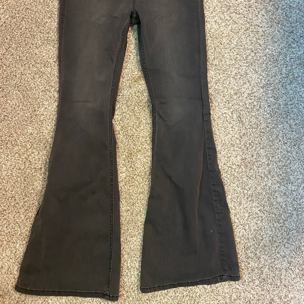 Free People Charcoal Gray Pants